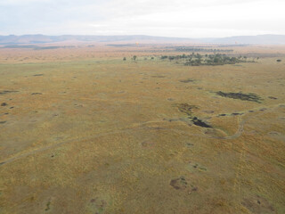 Beautiful landscape of the Masai Mara National Reserve, Kenya