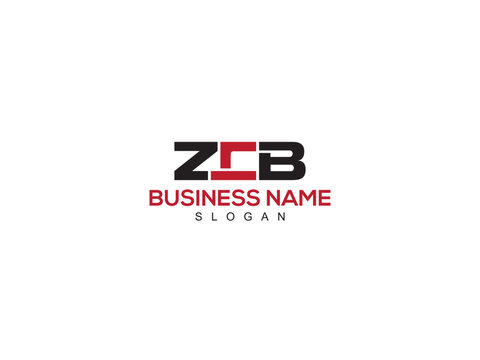 Letters ZCB Linked Logo, ZC zcb Vector Letter Logo