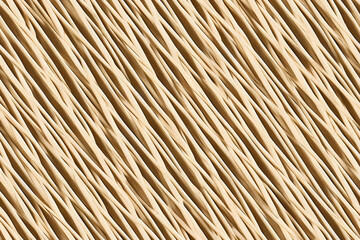 Seamless abstract texture in the form of sinuous lines, vine. Background with  thin diagonal stripes, wallpaper, imprint on fabric.  Generative AI