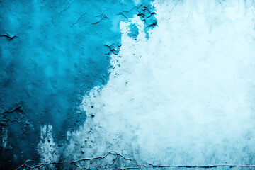 blue grunge concrete background