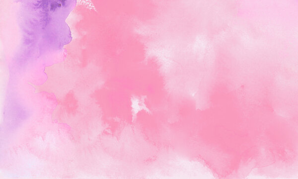 delicate violet pink watercolor background