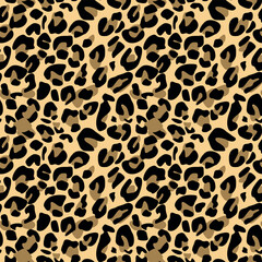 Leopard design seamless animal background