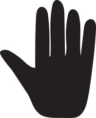png hand icon isolated.