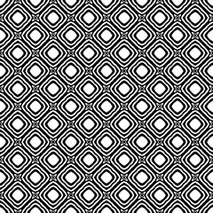 Black and white seamless pattern texture. Greyscale ornamental graphic design. Mosaic ornaments. Pattern template. Vector illustration. EPS10.