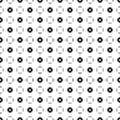 Black and white seamless pattern texture. Greyscale ornamental graphic design. Mosaic ornaments. Pattern template. Vector illustration. EPS10.