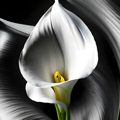 white calla lily