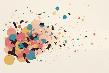 Obraz premium abstract colorful background for celebration