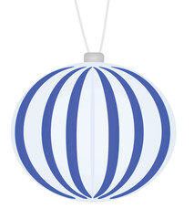 Colorful Christmas ball. vector illustration