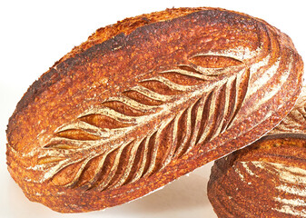 Close up of artisan sawerdo bread