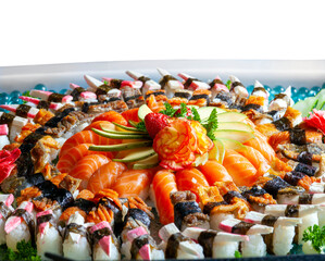 Sushi, traditional Japanese cuisine