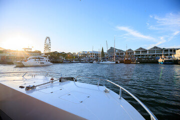 V&A Waterfront Cape Town at Sunset