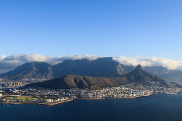 Obraz premium Cape Town Lions Head & Table Mountain