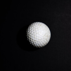 Golf ball look like moon