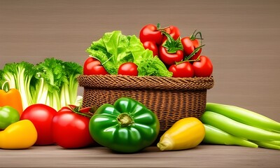 panier de légumes bio