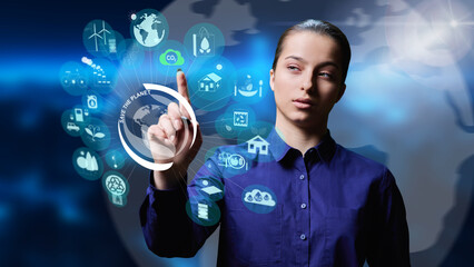 Younger generation chooses green environmentally friendly planet