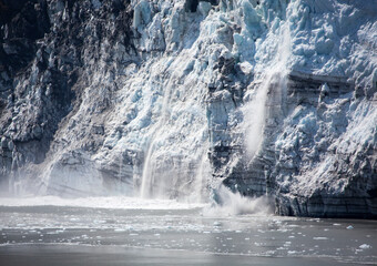 Glacier Bay National Park Melting Glacier Close View