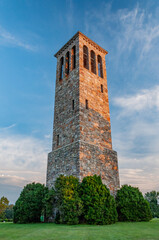 Sunset at Lurays Singing Tower, Virginia USA, Luray, Virginia