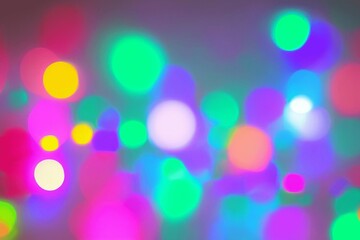 abstract neon lights colorful background generative ai