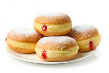 freshly baked jelly donuts