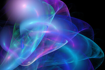Abstract fractal background