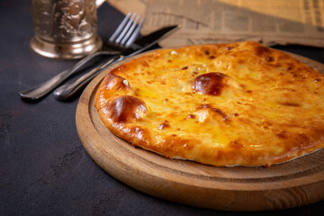 Flatbread closed pizza