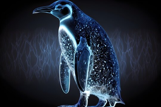 Pingwin animals illustrations