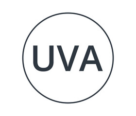UVA Protection Factor icon. 
