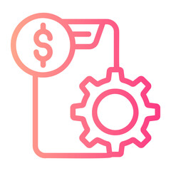 fintech gradient icon