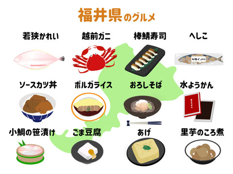 福井県の食べ物、名物、名産