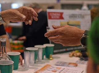 Cheft and promoters play a crucial role in product sampling at trade shows