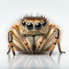 Jumping Spider Macro, Generative AI