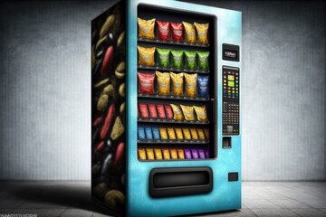 Vending Machine made by generative ai