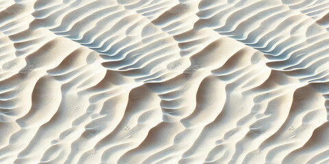 Fototapeta premium Seamless texture of sand waves, concept of the desert with dunes. For 3d modeling or background.