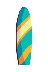 surfboard icon isoalted