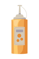 mustard sauce bottle icon