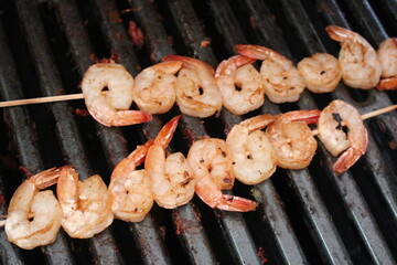 grilled shrimps