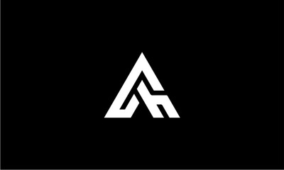 Alphabet A logo vector