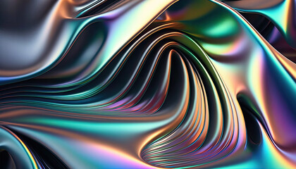 opalescent cloth background by generative AI