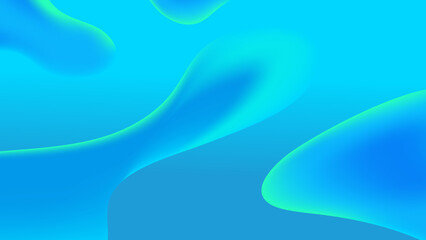 Abstract blue fluid background