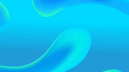 Abstract blue fluid background