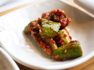 한국음식 오이 김치, 요리