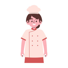 Woman chef illustration