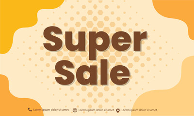 Big sale limited edition banner design template