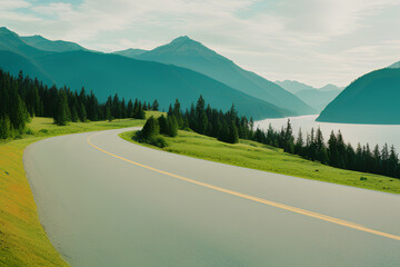 Fototapeta premium analog style, The path to Heaven, photo realistic, insane and intricate details, hyper realistic, epic composition, cinematic AI generated