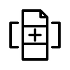 band aid icon or logo isolated sign symbol vector illustration - high quality black style vector icons
