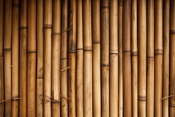 Bamboo wooden texture with Generative AI
