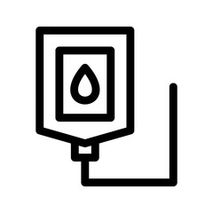 blood donation icon or logo isolated sign symbol vector illustration - high quality black style vector icons
