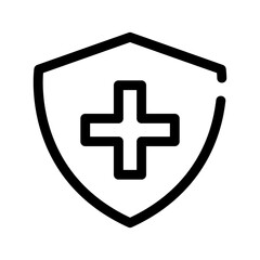 Obraz premium medical icon or logo isolated sign symbol vector illustration - high quality black style vector icons 