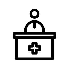 pharmacy store icon or logo isolated sign symbol vector illustration - high quality black style vector icons
