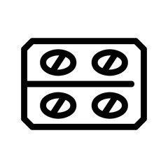 pill icon or logo isolated sign symbol vector illustration - high quality black style vector icons
